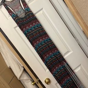 Long dress with slit